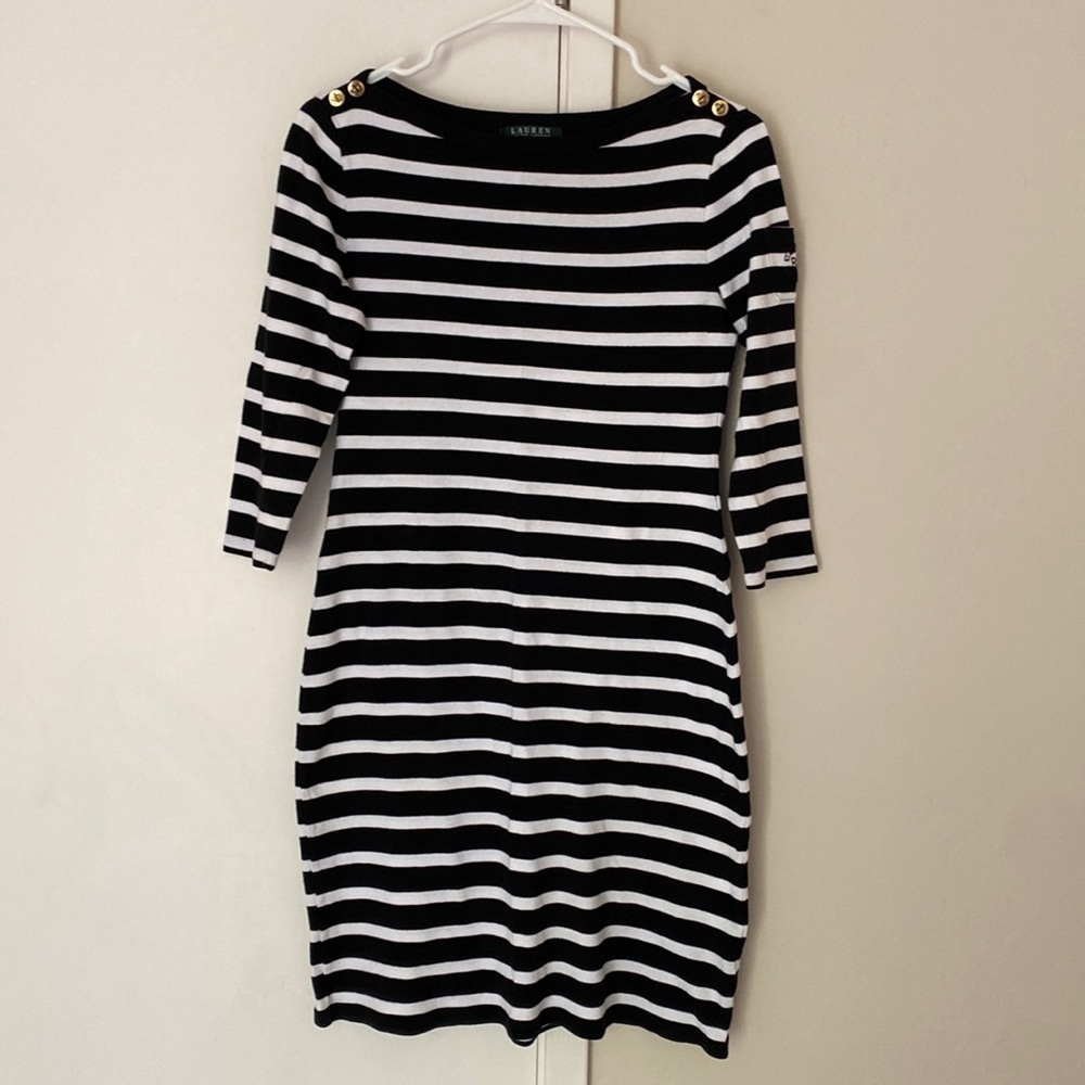 Lauren Ralph Lauren striped dress, size M